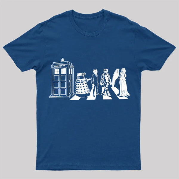Beatles/dr Who Geek T-Shirt