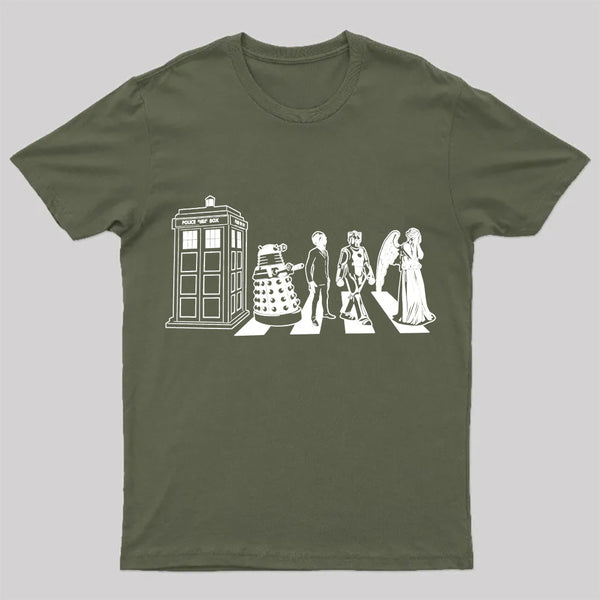 Beatles/dr Who Geek T-Shirt