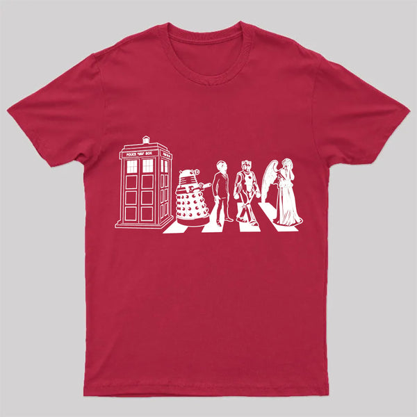 Beatles/dr Who Geek T-Shirt