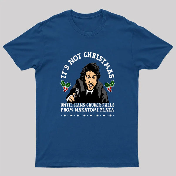 Hans Gruber Christmas Geek T-Shirt