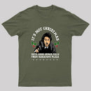 Hans Gruber Christmas Geek T-Shirt