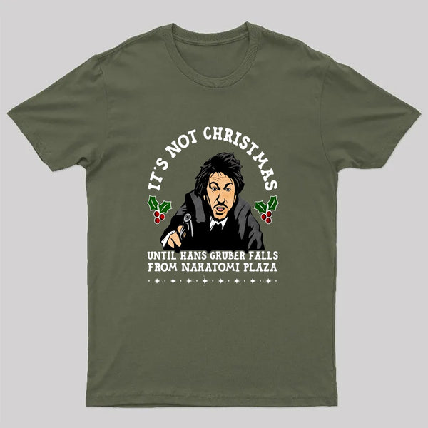 Hans Gruber Christmas Geek T-Shirt
