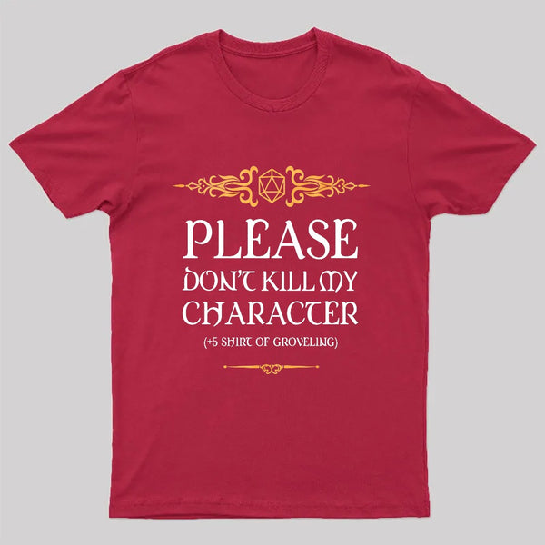 Groveling D20 Dice Tabletop RPG Addict Geek T-Shirt