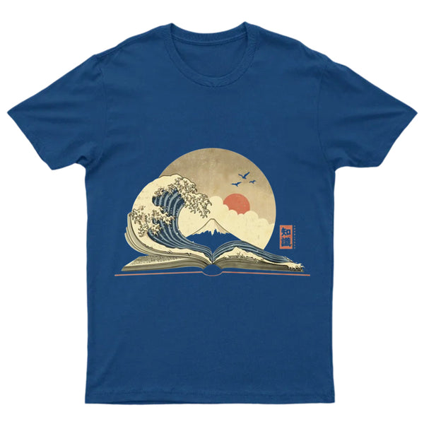 The Great Wave of Knowledge T-Shirt