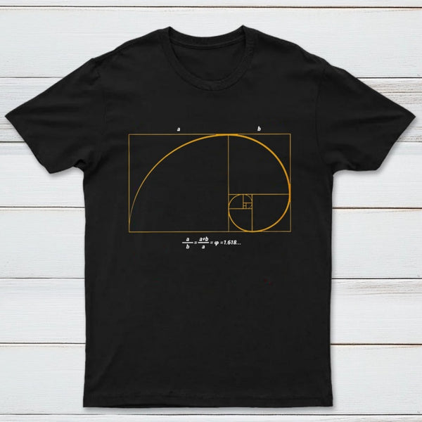Fibonacci Math Art Science Engineer T-Shirt