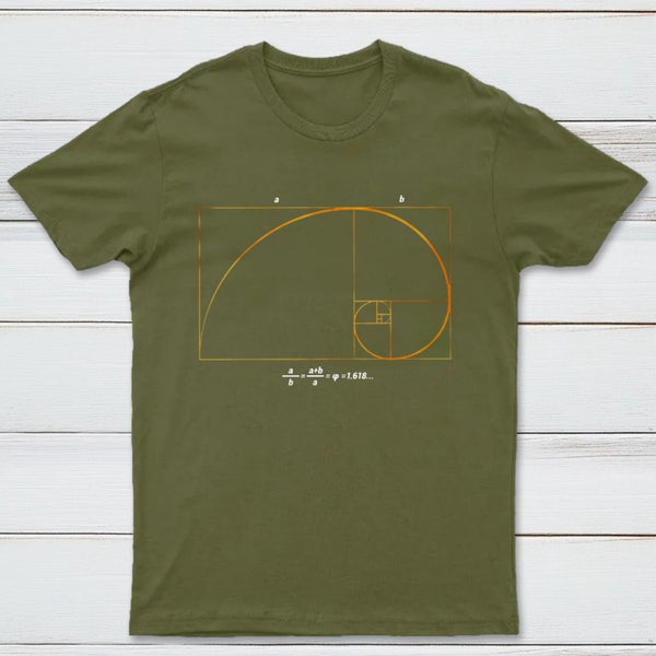 Fibonacci Math Art Science Engineer T-Shirt