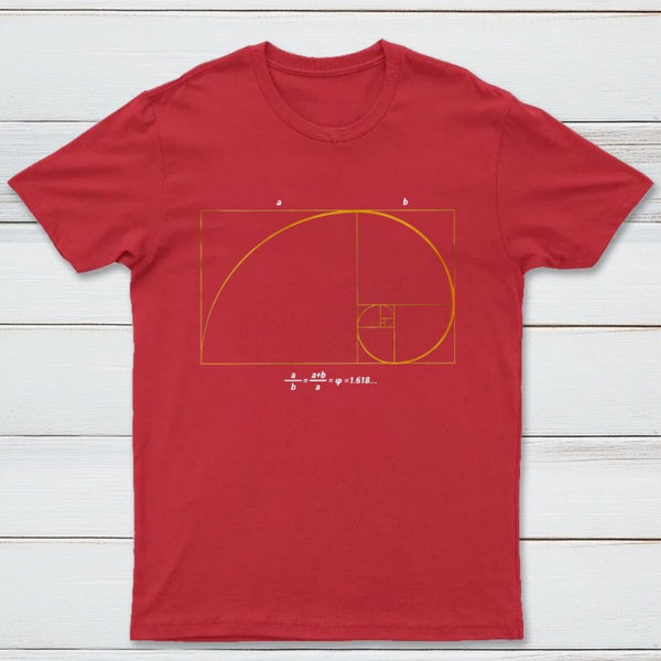 Fibonacci Math Art Science Engineer T-Shirt