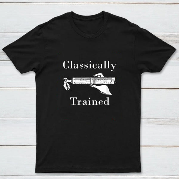 Slide Rule Classically Trained T-Shirt