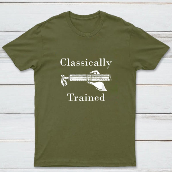 Slide Rule Classically Trained T-Shirt