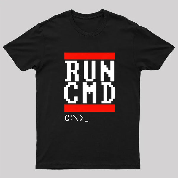 RUN CMD IT Nerd T-Shirt