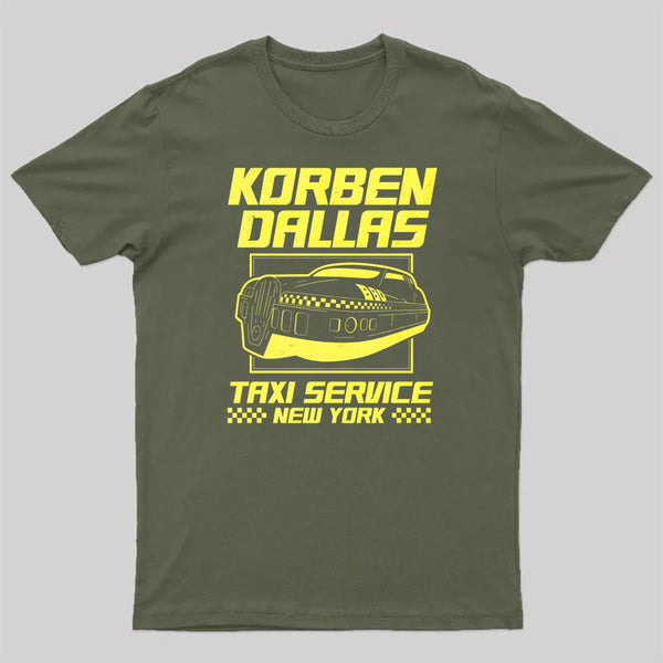 Korben Dallas Taxi Service T-Shirt