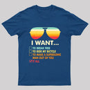 Funny Music lover Gift I Want It All T-Shirt