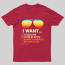 Funny Music lover Gift I Want It All T-Shirt