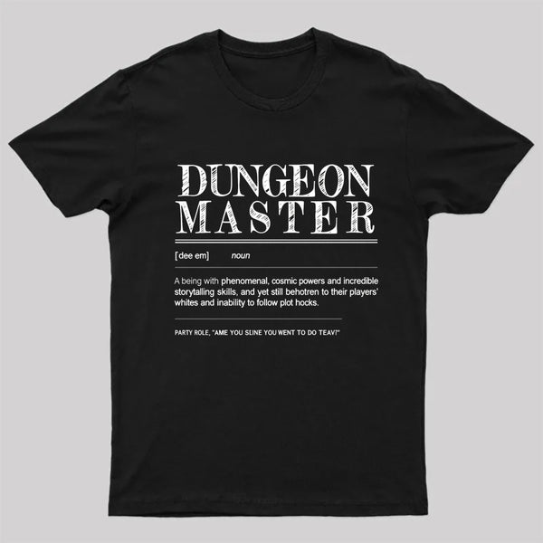 Dungeon Master Definition T-Shirt