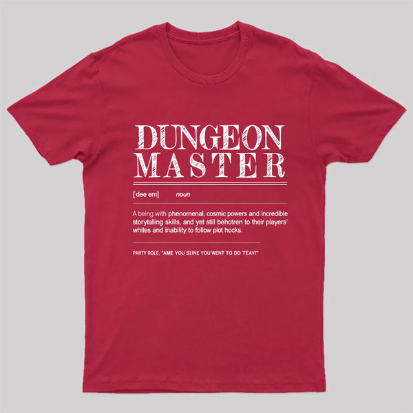 Dungeon Master Definition T-Shirt