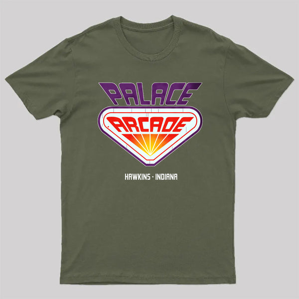 Scifi Monster Palace Arcade T-Shirt
