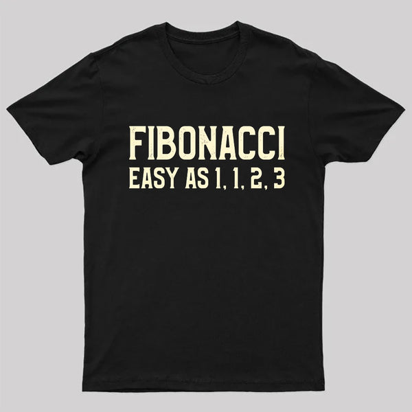 FIBONACCI Front and Back Printed T-Shirt