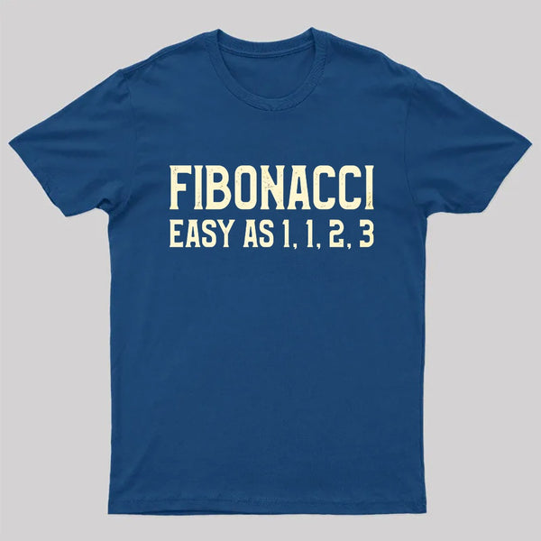 FIBONACCI Front and Back Printed T-Shirt