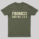 FIBONACCI Front and Back Printed T-Shirt