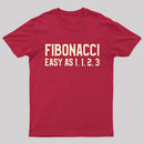 FIBONACCI Front and Back Printed T-Shirt