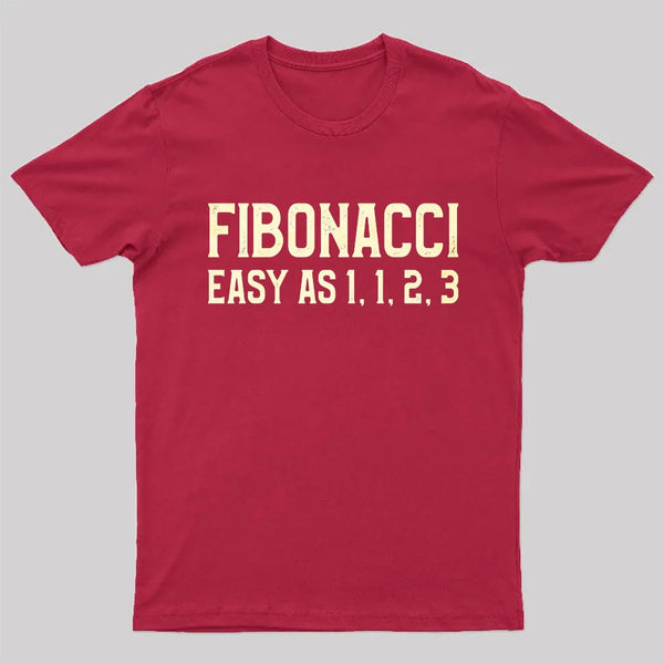 FIBONACCI Front and Back Printed T-Shirt