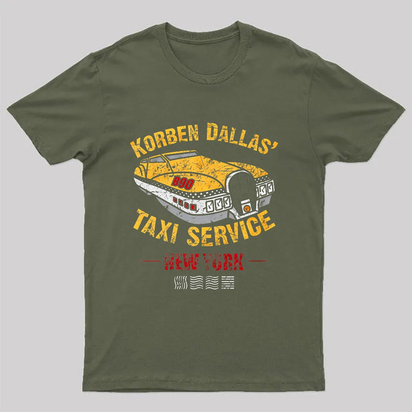 Korben Dallas' Taxi Service T-Shirt