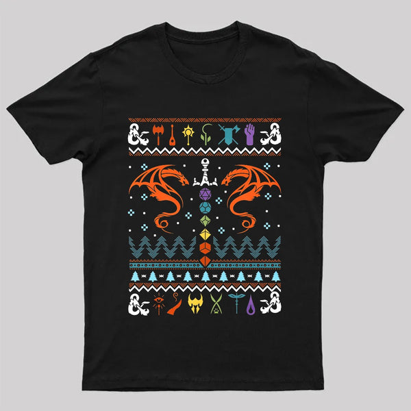 DND Dragon Dice Weapon T-Shirt
