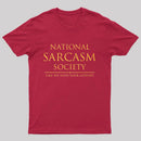 National Sarcasm Society T-Shirt