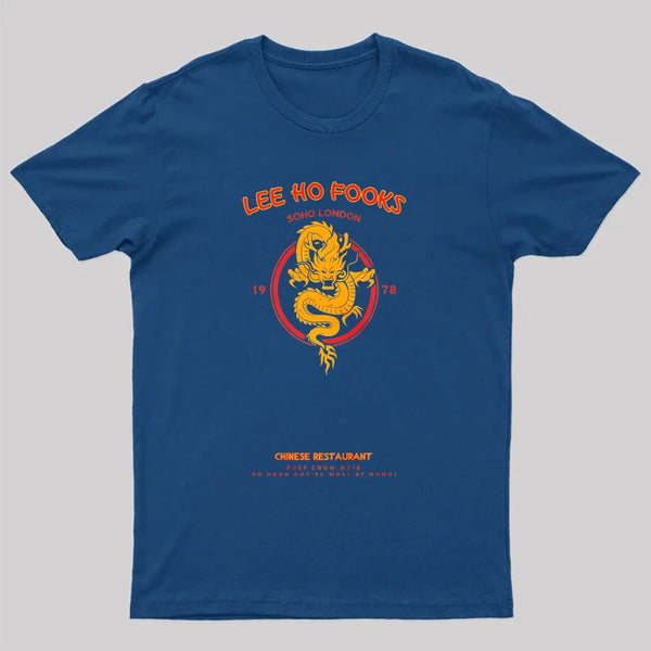 Lee Ho Fooks Vintage Front and Back Printed T-Shirt