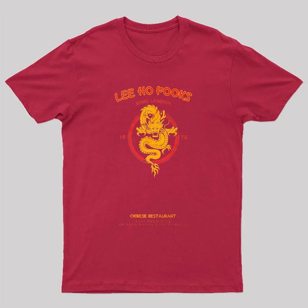 Lee Ho Fooks Vintage Front and Back Printed T-Shirt
