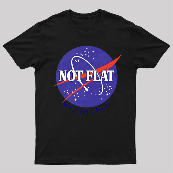 Not Flat Science Nerd T-shirt