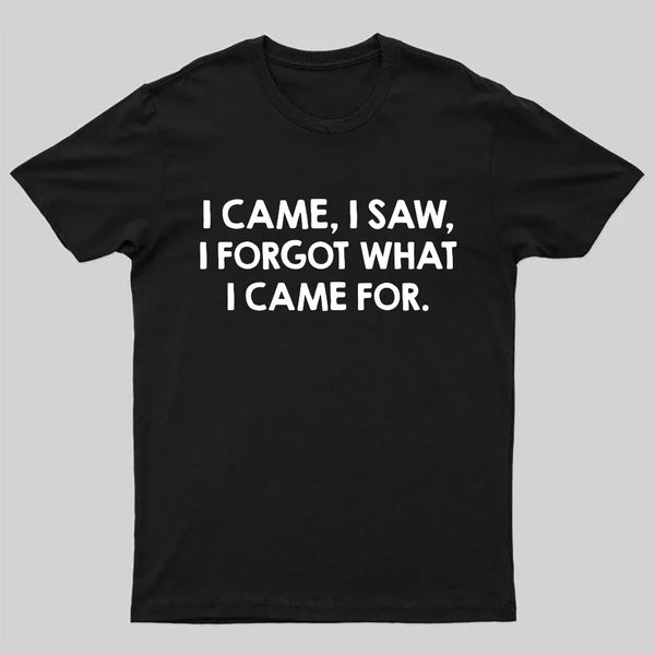I Came and Saw Nerd T-Shirt