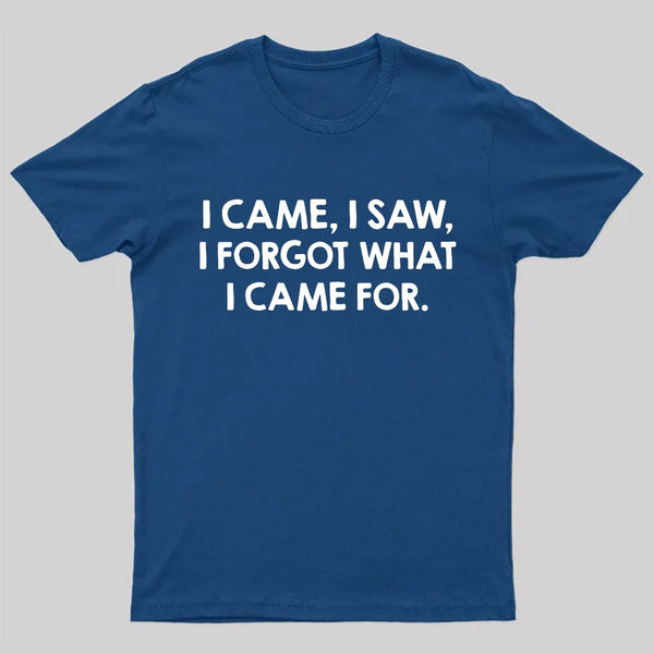 I Came and Saw Nerd T-Shirt