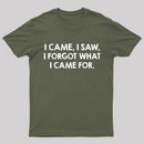 I Came and Saw Nerd T-Shirt