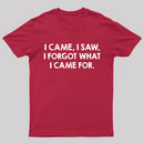 I Came and Saw Nerd T-Shirt