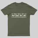 Arsenal (Ar-Se-N-Al) Periodic Elements Spelling T-Shirt