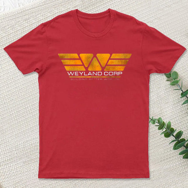 Weyland Corp Building Better Worlds Geek T-Shirt
