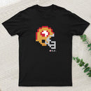 49ers Tecmo Bowl Helmet Geek T-Shirt