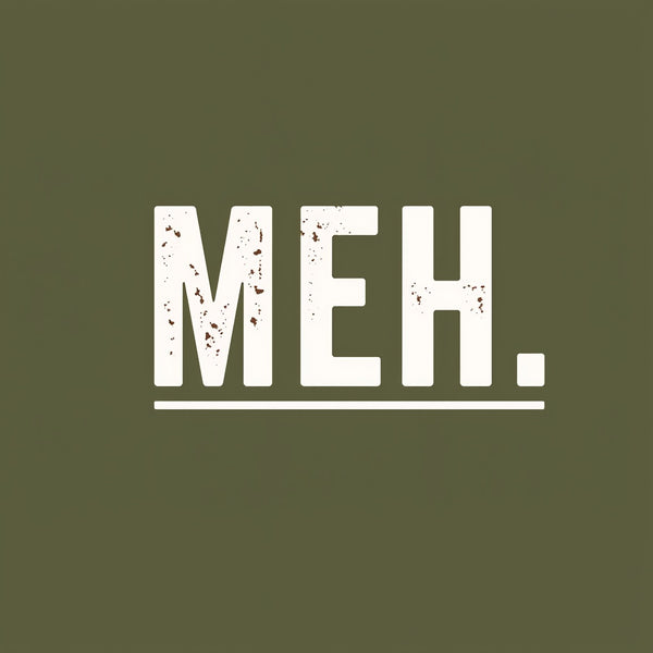 MEH Not Today Front and Back Printed Geek T-Shirt