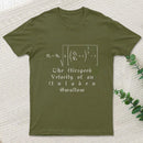 The Airspeed Velocity of an Unladen Swallow Nerd T-Shirt