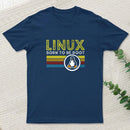 Linux Born To Be Root Geek T-Shirt