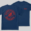 Radicalized by Basic Decency Front and Back Printed Geek T-Shirt