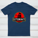 Darlek Exterminate Jurassic Park Dr Who Geek T-Shirt