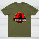 Darlek Exterminate Jurassic Park Dr Who Geek T-Shirt