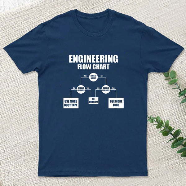 Engineers Flow Chart T-Shirt