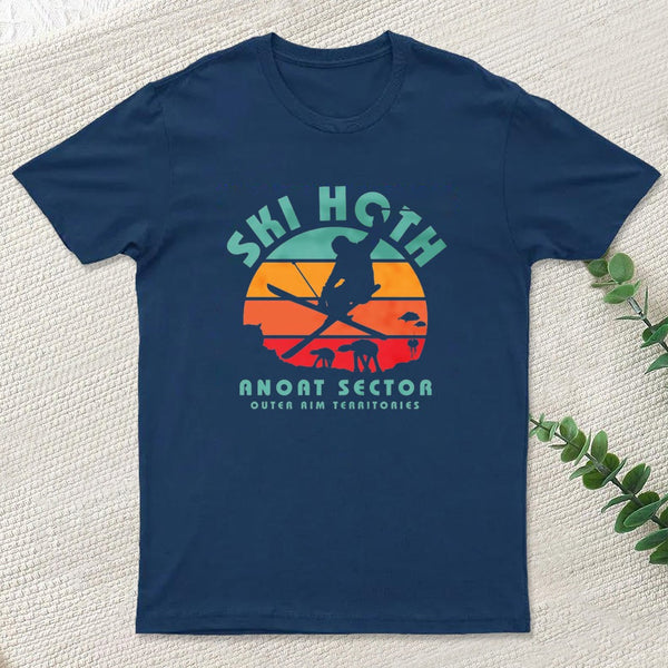 Ski Ice Planet Geek T-Shirt