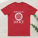 Naturally Lucky DnD D20 Custom Geek T-Shirt