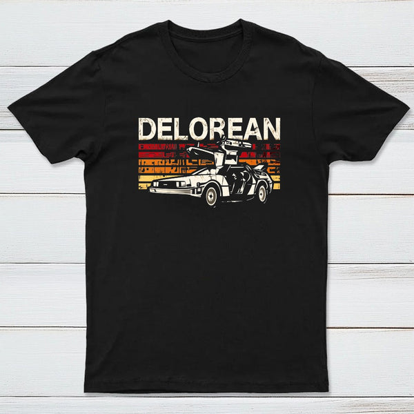 Retro Delorean Geek T-Shirt
