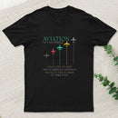 Funny Pilot Aviation In A Nutshell Geek T-Shirt