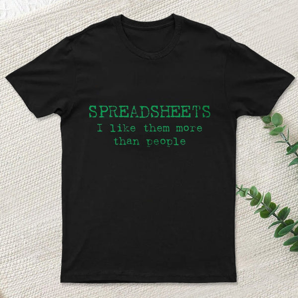 Spreadsheet Excel teeforgeeks T-Shirt